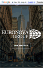 Mobile Screenshot of euronovagroup.com
