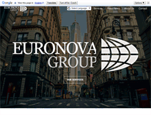 Tablet Screenshot of euronovagroup.com